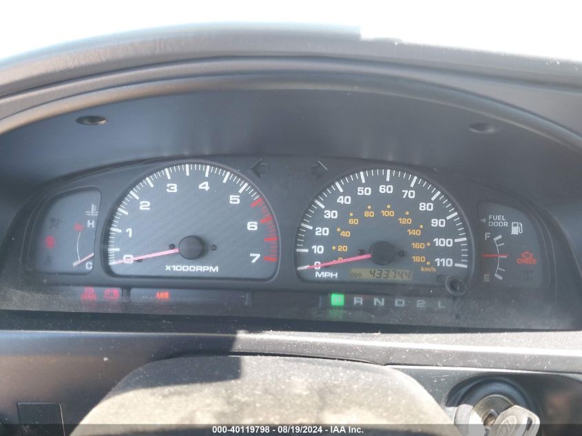 JT3GN86RXX0095511 1999 Toyota 4Runner Sr5 V6