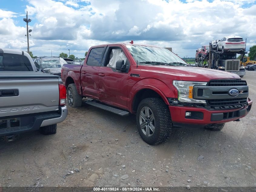 2018 Ford F-150 Xlt VIN: 1FTEW1EPXJFC60923 Lot: 40119824