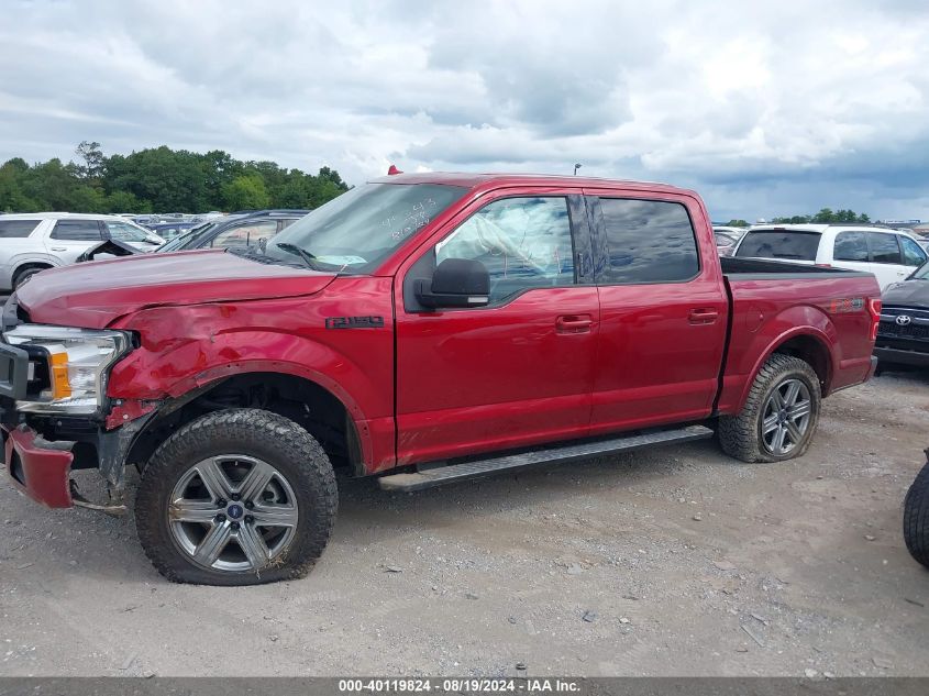 2018 Ford F-150 Xlt VIN: 1FTEW1EPXJFC60923 Lot: 40119824