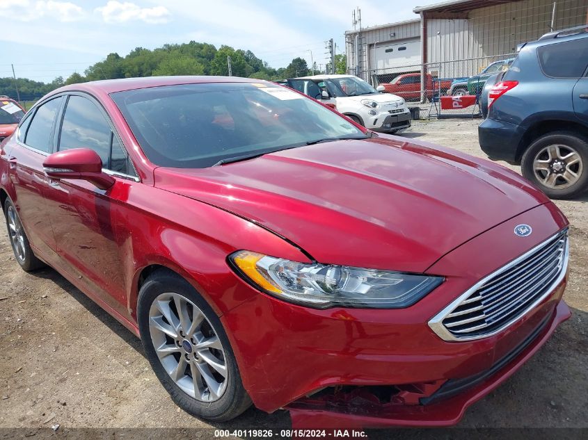 2017 Ford Fusion Se VIN: 3FA6P0HDXHR310414 Lot: 40119826