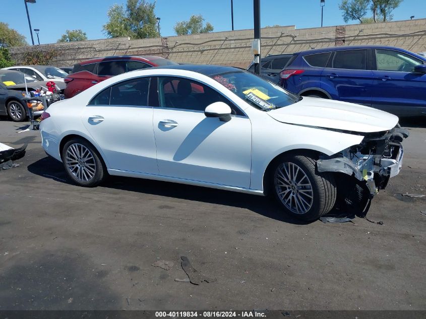 2022 Mercedes-Benz Cla 250 Coupe VIN: W1K5J4GB9NN270667 Lot: 40119834