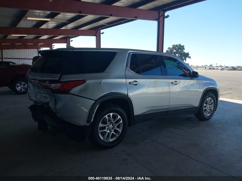 2021 CHEVROLET TRAVERSE AWD LS - 1GNEVFKW6MJ169362