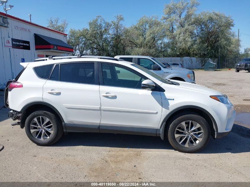 2018 Toyota Rav4 Hybrid Xle VIN: JTMRJREV2JD243705 Lot: 40119850