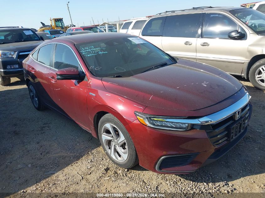 2020 Honda Insight Ex VIN: 19XZE4F5XLE008797 Lot: 40119860