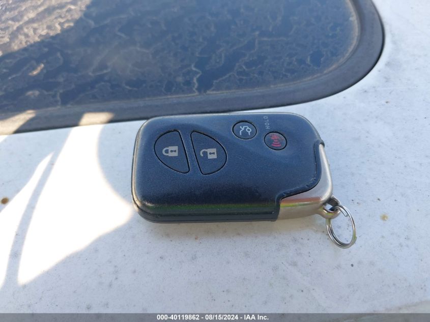 2008 Lexus Es 350 350 VIN: JTHBJ46G582215650 Lot: 40119862