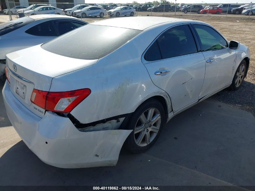 2008 Lexus Es 350 350 VIN: JTHBJ46G582215650 Lot: 40119862