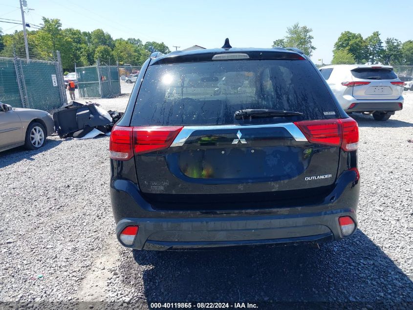 2018 Mitsubishi Outlander Le VIN: JA4AZ3A31JZ027557 Lot: 40119865