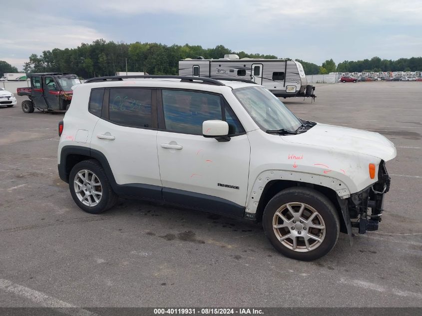 2019 Jeep Renegade Latitude Fwd VIN: ZACNJABB1KPJ94443 Lot: 40119931