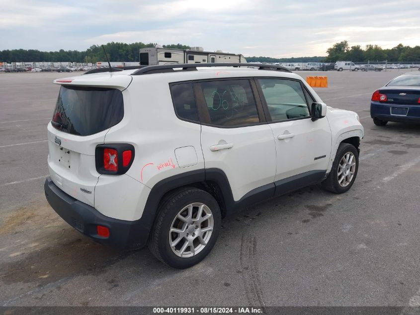 VIN ZACNJABB1KPJ94443 2019 Jeep Renegade, Latitude Fwd no.4