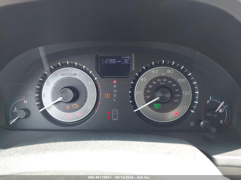 2012 Honda Odyssey Ex-L VIN: 5FNRL5H61CB061013 Lot: 40119941