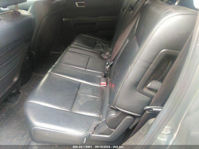 2009 Honda Pilot Touring VIN: 5FNYF48819B033896 Lot: 40119961