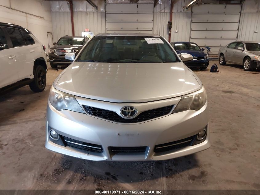 2012 Toyota Camry Se VIN: 4T1BF1FK0CU174455 Lot: 40119971