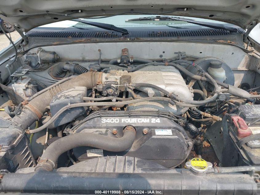 2003 Toyota Tacoma Base V6 VIN: 5TEHN72N23Z301296 Lot: 40119988