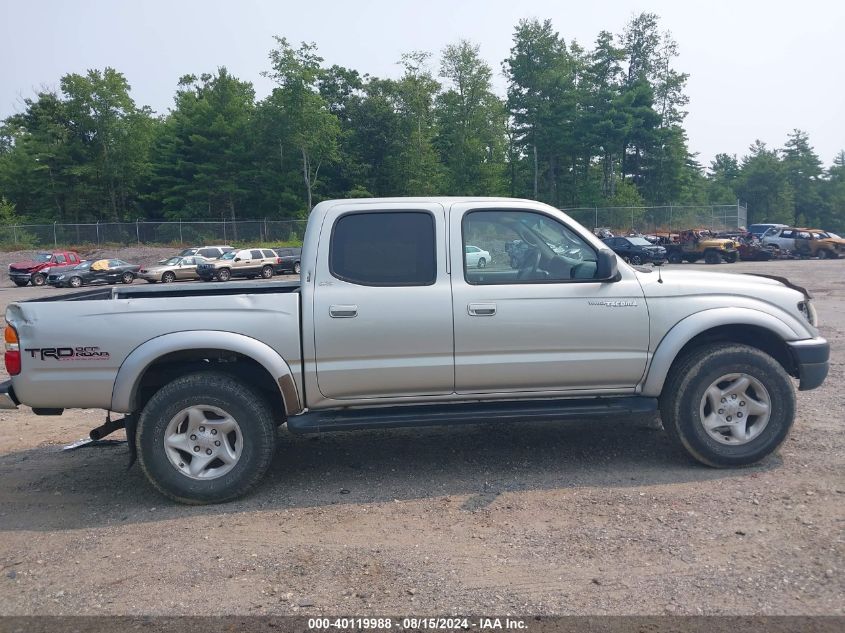 2003 Toyota Tacoma Base V6 VIN: 5TEHN72N23Z301296 Lot: 40119988