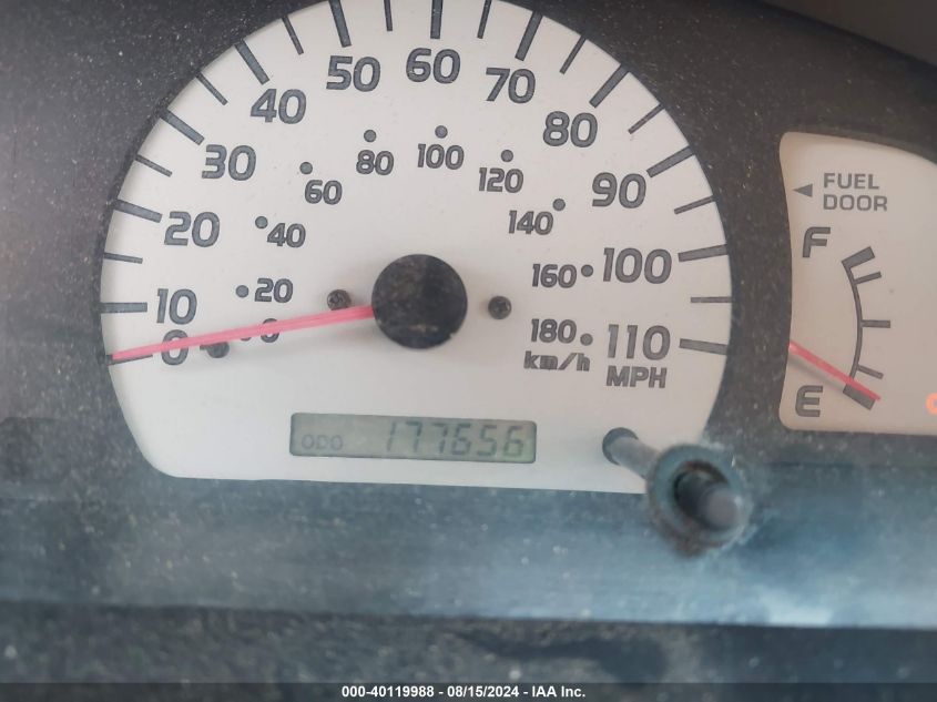 2003 Toyota Tacoma Base V6 VIN: 5TEHN72N23Z301296 Lot: 40119988