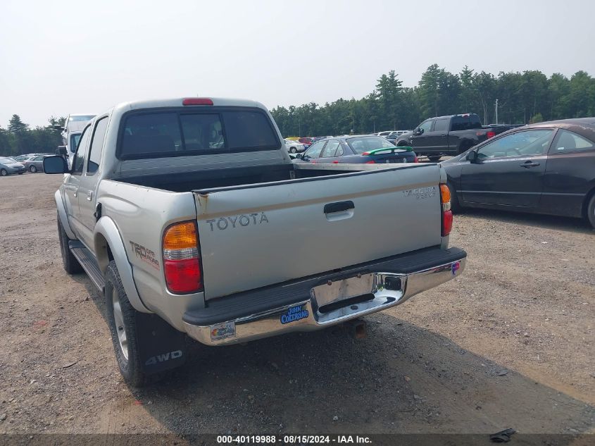 2003 Toyota Tacoma Base V6 VIN: 5TEHN72N23Z301296 Lot: 40119988
