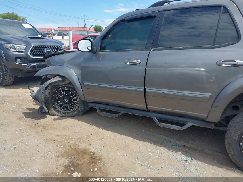 2006 Toyota Sequoia Sr5 V8 VIN: 5TDBT44A36S258755 Lot: 40120007