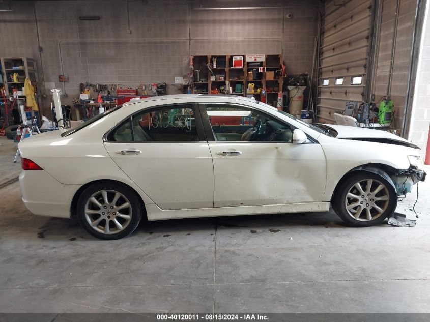 2006 Acura Tsx VIN: JH4CL96876C039910 Lot: 40120011