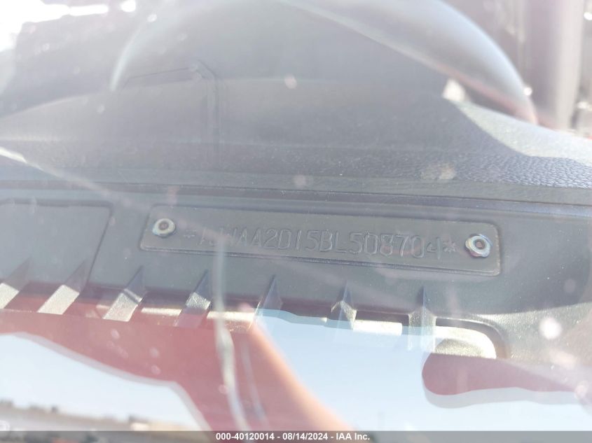 2011 Jeep Wrangler Sport VIN: 1J4AA2D15BL508704 Lot: 40120014