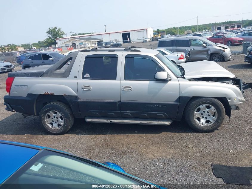 2005 Chevrolet Avalanche 1500 Z71 VIN: 3GNEK12Z55G206149 Lot: 40120023