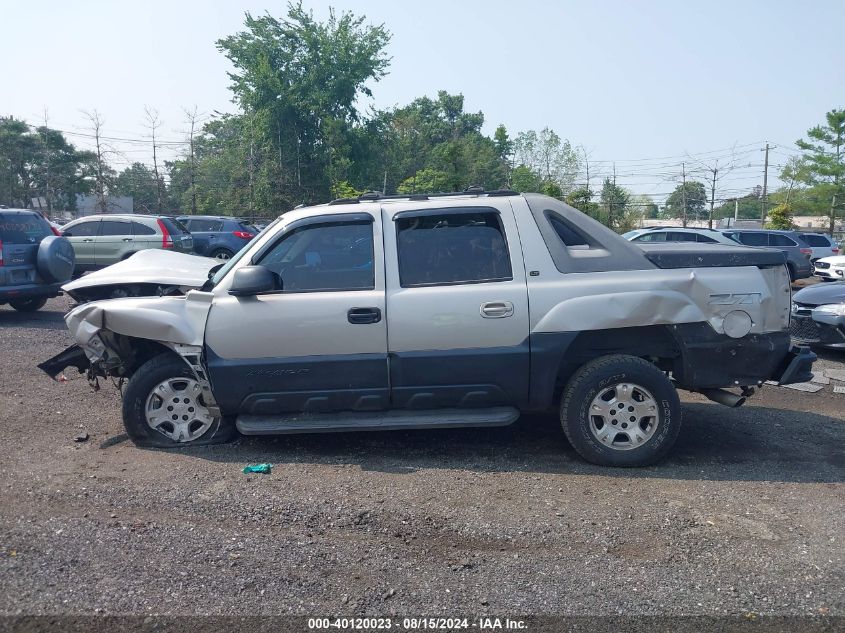 2005 Chevrolet Avalanche 1500 Z71 VIN: 3GNEK12Z55G206149 Lot: 40120023