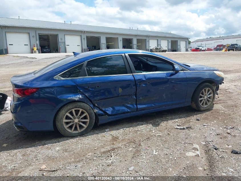 2019 Hyundai Sonata Se VIN: 5NPE24AF8KH753257 Lot: 40120043