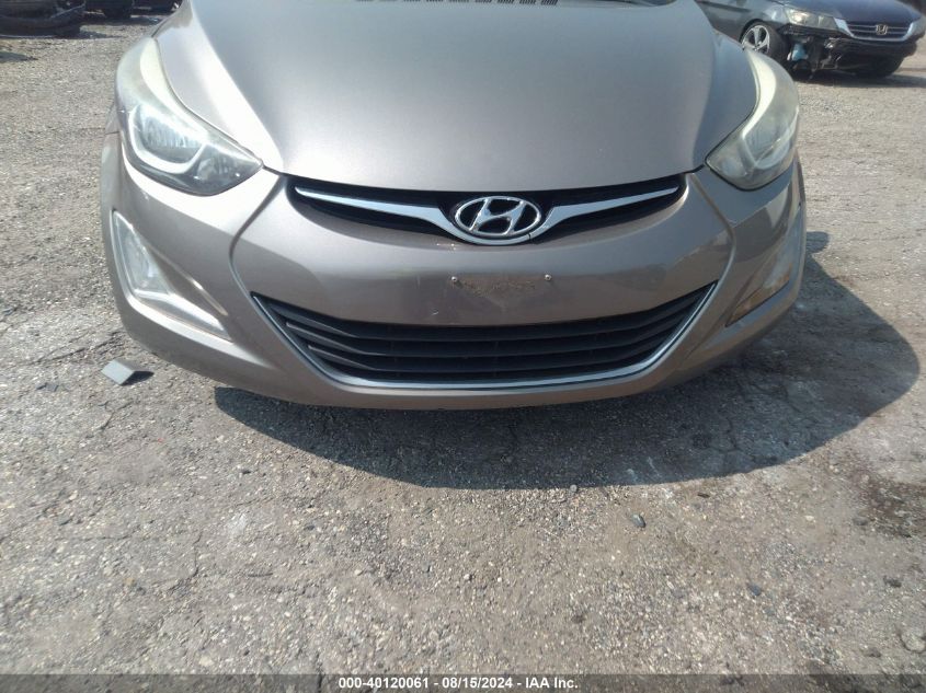 2014 Hyundai Elantra Se VIN: 5NPDH4AEXEH495443 Lot: 40120061