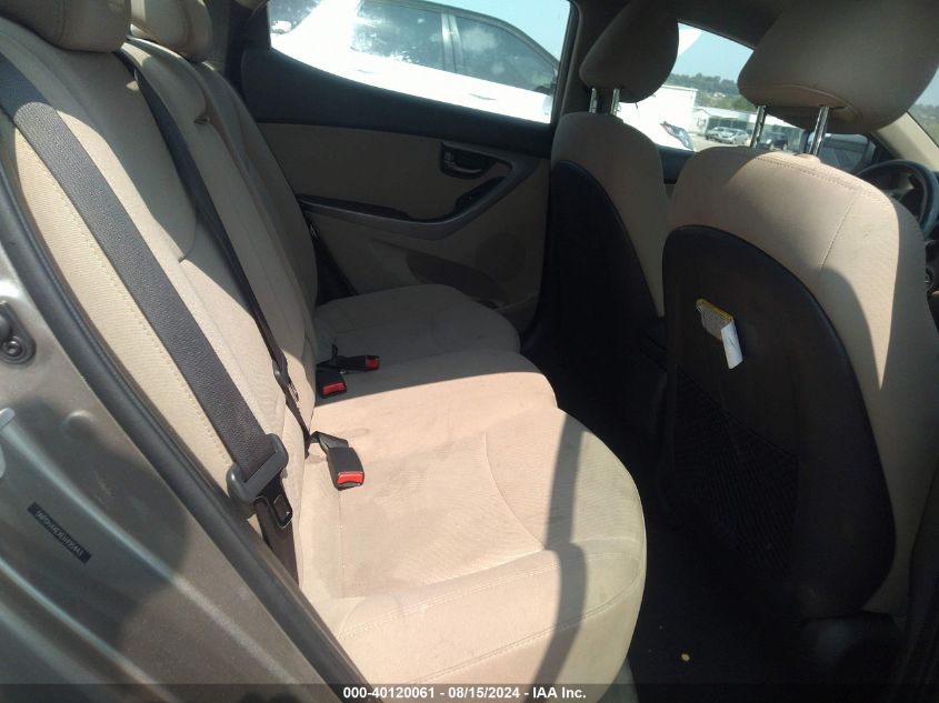 5NPDH4AEXEH495443 2014 Hyundai Elantra Se