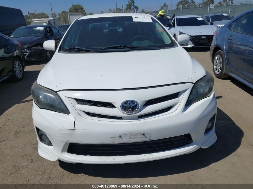2011 Toyota Corolla S VIN: 2T1BU4EE5BC650623 Lot: 40120069
