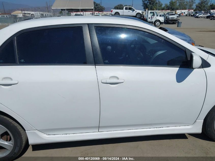 2011 Toyota Corolla S VIN: 2T1BU4EE5BC650623 Lot: 40120069