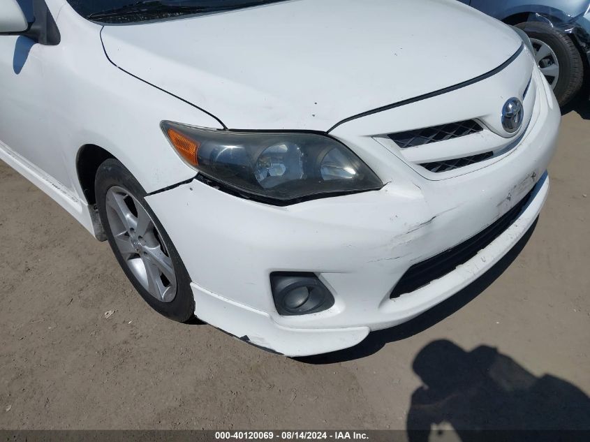 2011 Toyota Corolla S VIN: 2T1BU4EE5BC650623 Lot: 40120069