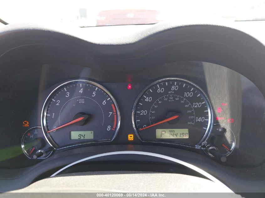 2011 Toyota Corolla S VIN: 2T1BU4EE5BC650623 Lot: 40120069