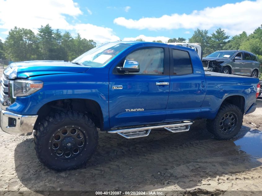 2018 Toyota Tundra Limited 5.7L V8 VIN: 5TFBY5F1XJX731896 Lot: 40120087