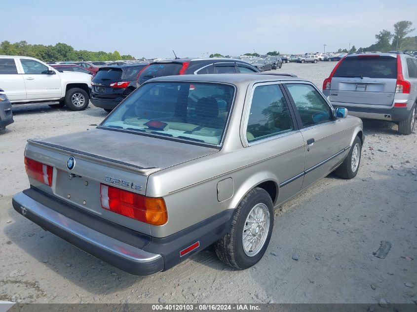 1987 BMW 325 Is Automatic VIN: WBAAA230XH3112109 Lot: 40120103