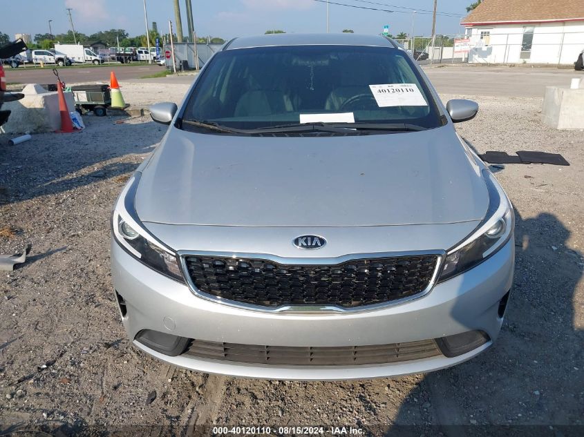 2018 Kia Forte Lx VIN: 3KPFL4A75JE184218 Lot: 40120110