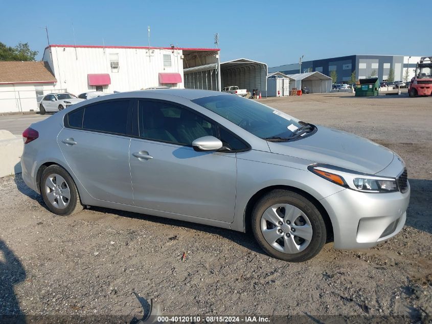 2018 Kia Forte Lx VIN: 3KPFL4A75JE184218 Lot: 40120110