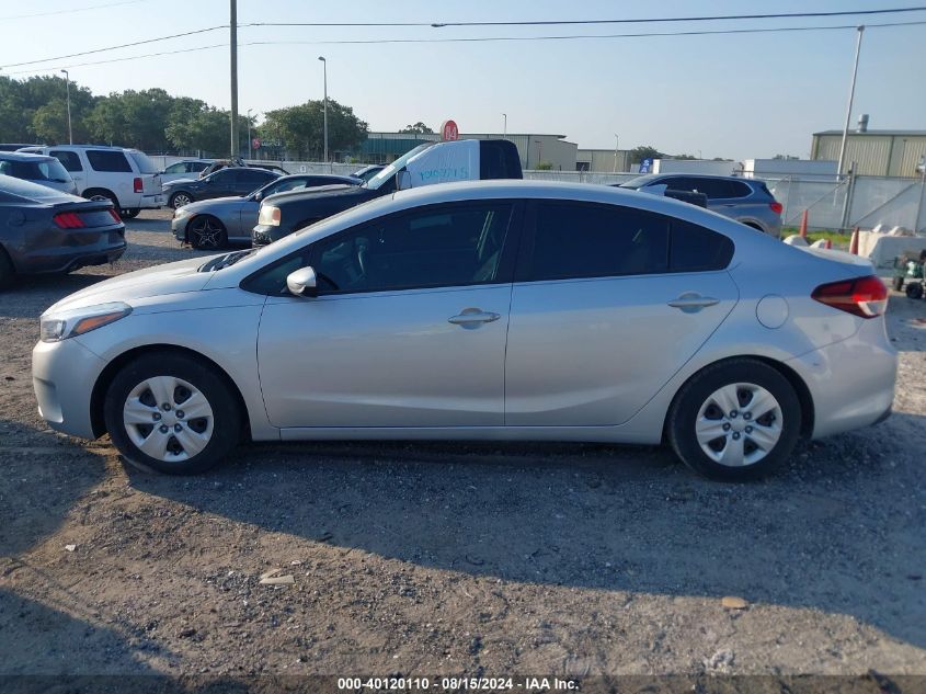 2018 Kia Forte Lx VIN: 3KPFL4A75JE184218 Lot: 40120110