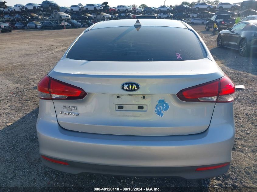 2018 Kia Forte Lx VIN: 3KPFL4A75JE184218 Lot: 40120110