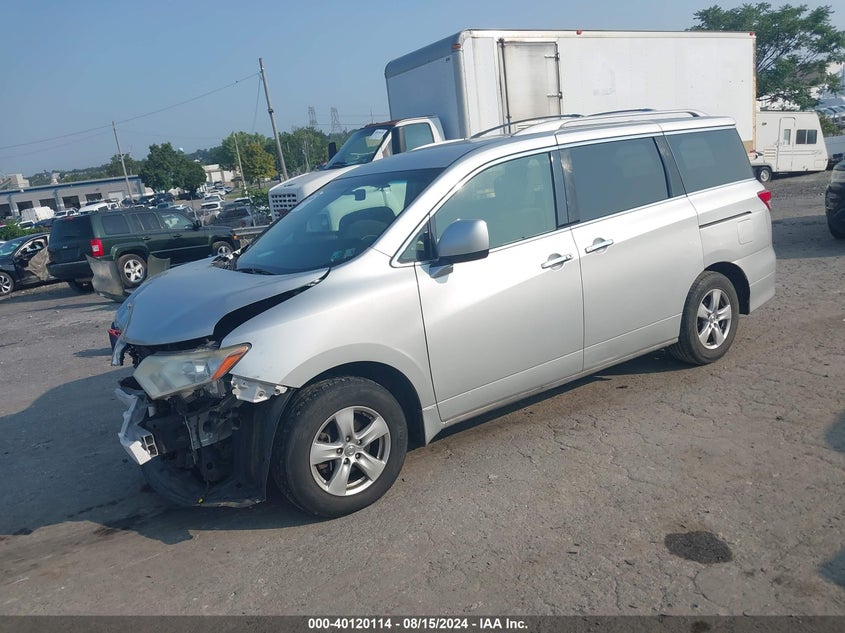 2012 Nissan Quest Sv VIN: JN8AE2KPXC9038917 Lot: 40120114