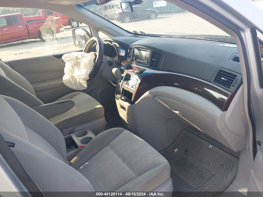 2012 Nissan Quest Sv VIN: JN8AE2KPXC9038917 Lot: 40120114