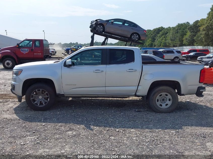 2016 Chevrolet Colorado Lt VIN: 1GCGSCE35G1368207 Lot: 40120160