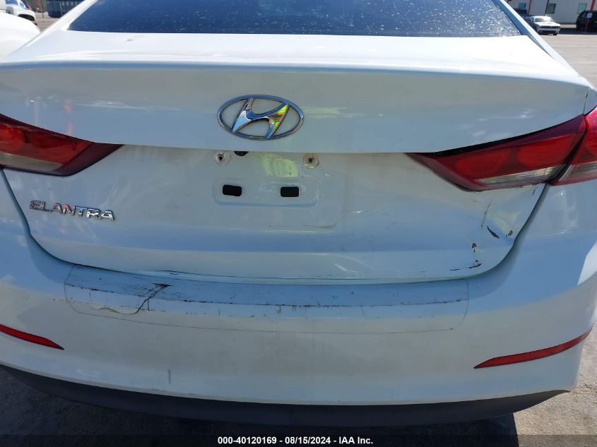 2017 Hyundai Elantra Se VIN: 5NPD84LF8HH184295 Lot: 40120169