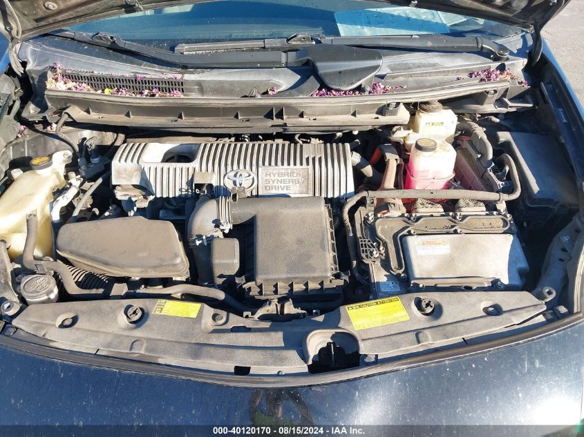 2010 Toyota Prius Iii VIN: JTDKN3DU5A0191361 Lot: 40120170