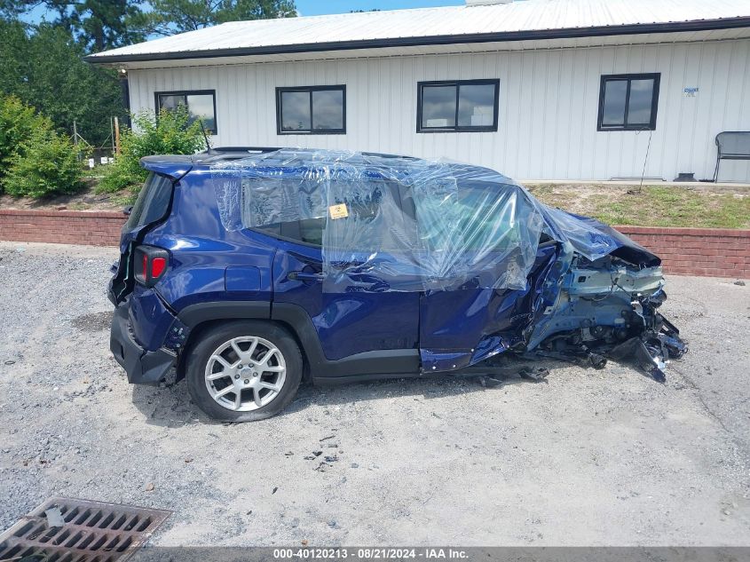 2020 Jeep Renegade Latitude Fwd VIN: ZACNJABB1LPL67511 Lot: 40120213