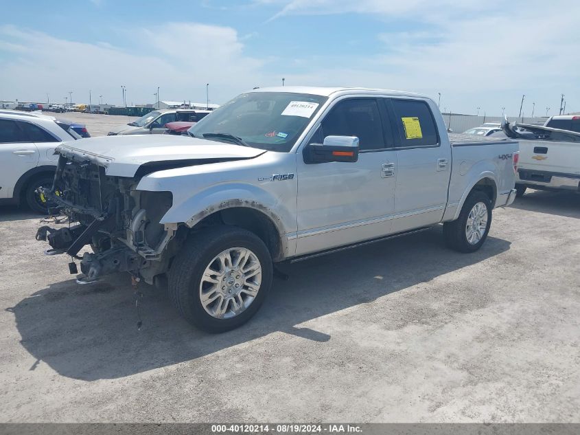 2013 FORD F-150 PLATINUM - 1FTFW1EF2DFA67035