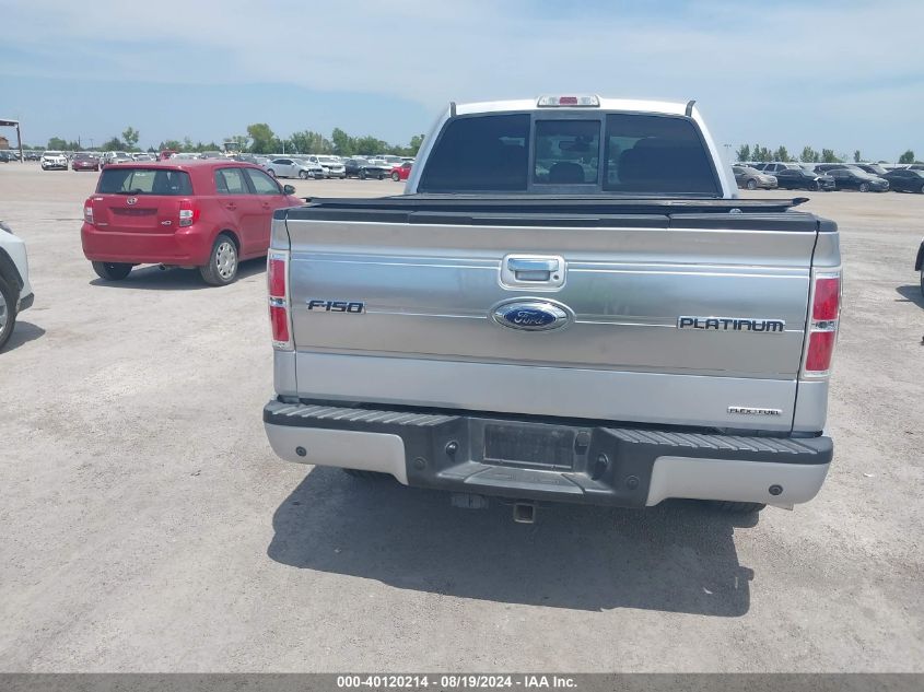 2013 FORD F-150 PLATINUM - 1FTFW1EF2DFA67035