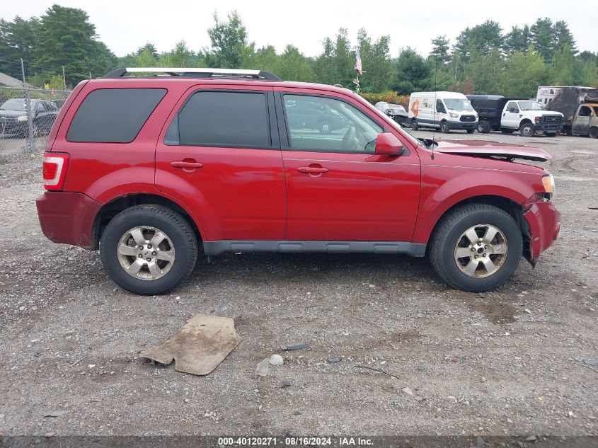 2011 Ford Escape Limited VIN: 1FMCU0EG6BKB50401 Lot: 40120271