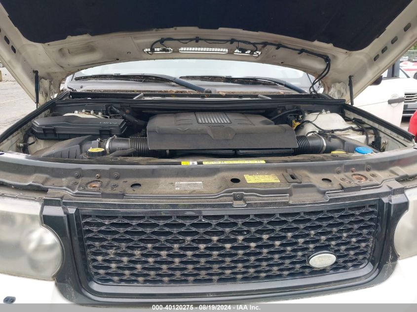 2010 Land Rover Range Rover Hse VIN: SALME1D45AA312177 Lot: 40120275