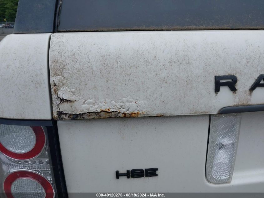 2010 Land Rover Range Rover Hse VIN: SALME1D45AA312177 Lot: 40120275