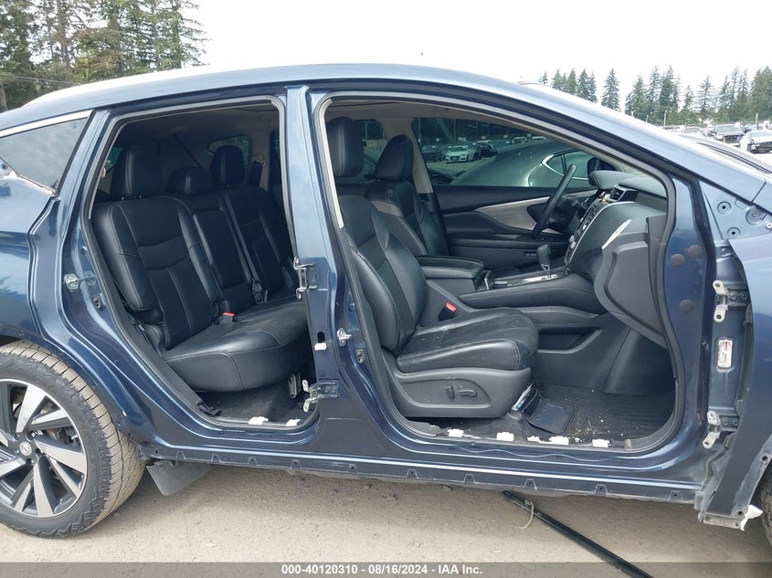 2015 Nissan Murano S/Sl/Sv/Platinum VIN: 5N1AZ2MH6FN248105 Lot: 40120310